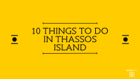 10 Things to do in Thassos Island